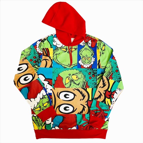 Seuss grinch fleece - dr.seuss,