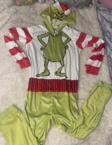 Grinch one piece pajamas union - grinch,