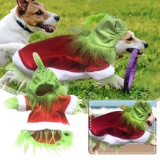 Cute Puppy Grinch Costume Coat