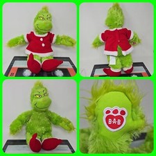 The Grinch build a bear plush