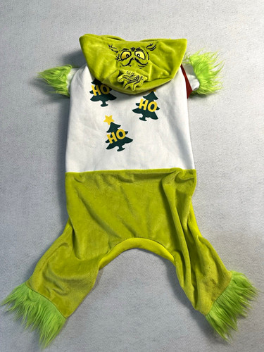 Grinch dog christmas costume - grinch,