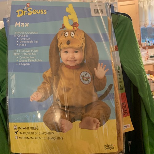Seuss max dog grinch infant - max,