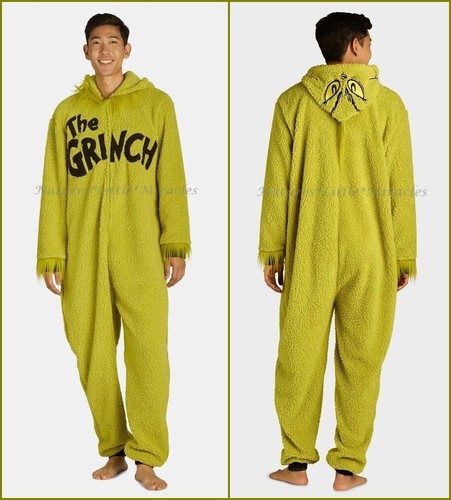 Grinch union suit pajamas - pajamas, one