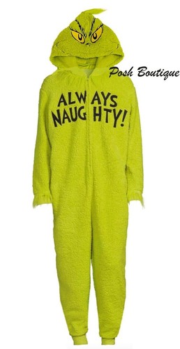 Grinch union suit pajamas - union,